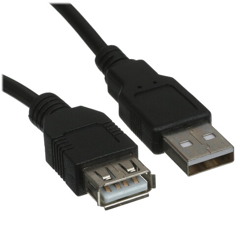 Купить Кабель DEXP USB Type-A - USB Type-A черный 5 м в интернет-магазине DNS. Характеристики, цена DEXP | 1041896.