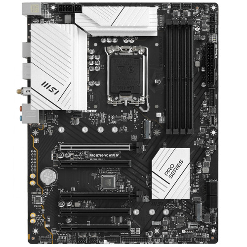 Купить Материнская плата MSI PRO B760-VC WIFI IV в интернет-магазине DNS. Характеристики, цена MSI PRO B760-VC WIFI IV | 5450325.