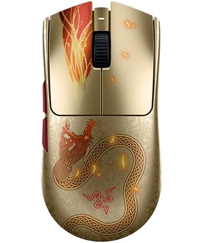 Купить Мышь беспроводная/проводная Razer Viper V3 Pro Counter-Strike 2 Edition [RZ01-05120800-R3M1] золотистый в интернет-магазине DNS. Характеристики, цена Razer Viper V3 Pro Counter-Strike 2 Edition | 5651422.
