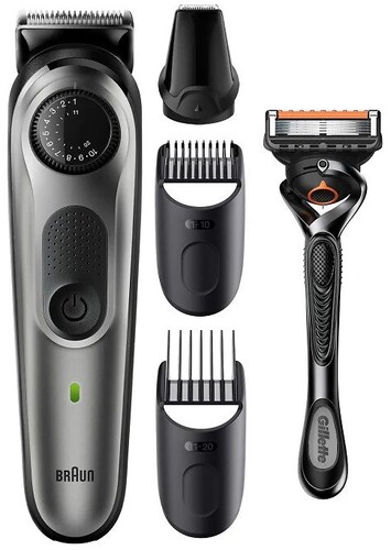 Купить Триммер Braun BT5360 серый/черный в интернет-магазине DNS. Характеристики, цена Braun BT5360 | 5415600.