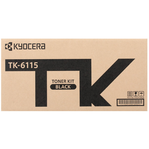 Купить Тонер-картридж лазерный Kyocera TK-6115 черный, с чипом в интернет-магазине DNS. Характеристики, цена Kyocera TK-6115 | 1228104.