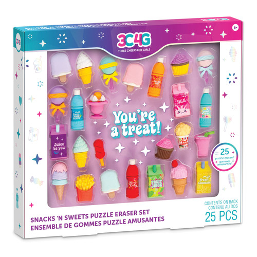 Купить Набор для творчества Make It Real 3C4G Snacks n' Sweets Puzzle Eraser Set в интернет-магазине DNS. Характеристики, цена Make It Real 3C4G Snacks n' Sweets Puzzle Eraser Set | 9319122.