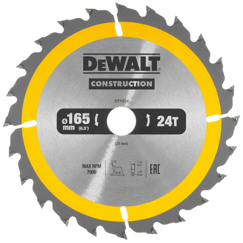 Купить Диск пильный DeWalt CONSTRUCTION DT1934 в интернет-магазине DNS. Характеристики, цена DeWalt CONSTRUCTION DT1934 | 5303131.