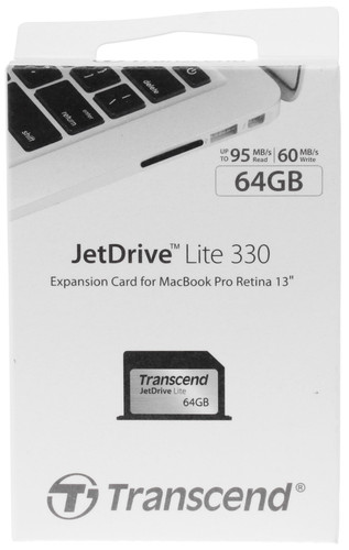 Купить Карта памяти Transcend JetDrive Lite 330 MacBook Air Expansion Card 64 ГБ [TS64GJDL330] в интернет-магазине DNS. Характеристики, цена  | 1076880.