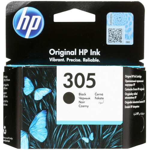 Купить Картридж HP 305 (3YM61AE) черный в интернет-магазине DNS. Характеристики, цена HP 305 (3YM61AE) | 1652066.