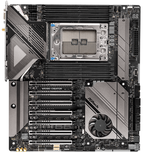 Купить Материнская плата ASRock WRX80 Creator R2.0 в интернет-магазине DNS. Характеристики, цена ASRock WRX80 Creator R2.0 | 5660301.