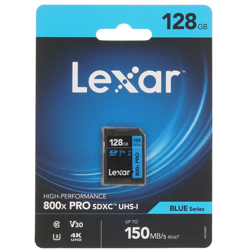 Купить Карта памяти Lexar 800x PRO SDXC 128 ГБ [LSD0800P128G-BNNNG] в интернет-магазине DNS. Характеристики, цена  | 9262227.