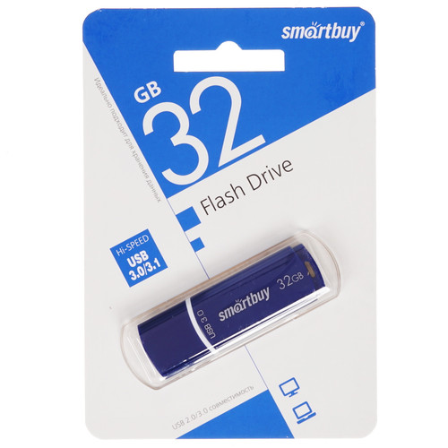 Купить Память USB Flash 32 ГБ Smartbuy Crown в интернет-магазине DNS. Характеристики, цена Smartbuy Crown | 1607829.