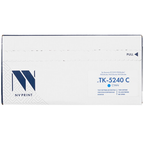 Купить Картридж лазерный NV-Print NV-TK-5240 голубой в интернет-магазине DNS. Характеристики, цена NV-Print NV-TK-5240 | 9095640.