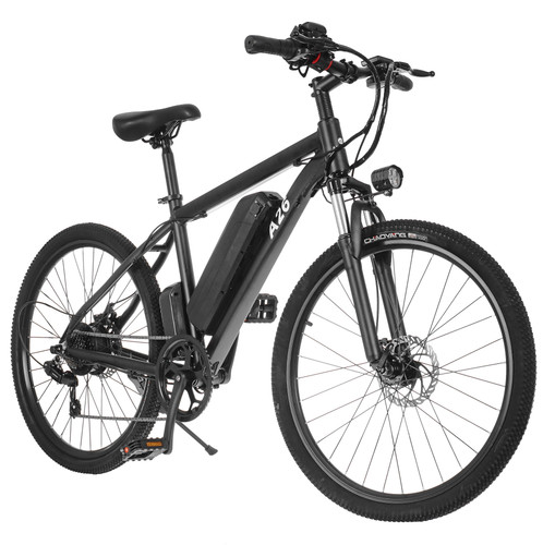 Купить Электровелосипед ADO Electric Bicycle A26 (чёрный) [26 ,12000 мАч,500 Вт,36 В,60 км,25 км/ч,120 кг,цельный ,горный] в интернет-магазине DNS. Характеристики, цена  | 5046846.