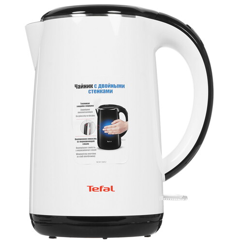 Купить Электрочайник Tefal KO260130 белый в интернет-магазине DNS. Характеристики, цена Tefal KO260130 | 1087212.