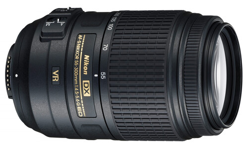 Купить Объектив Nikon AF-S DX 55-300mm F4.5-5.6G ED VR Nikkor в интернет-магазине DNS. Характеристики, цена  | 0130335.
