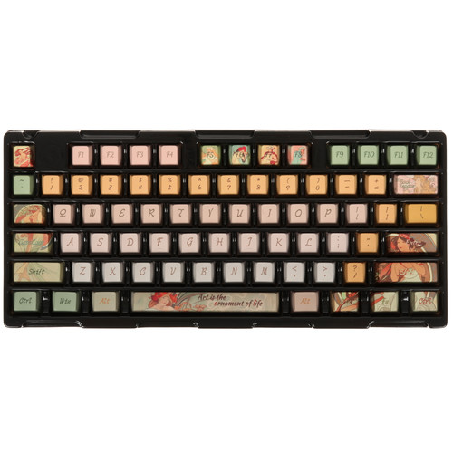Купить Кейкапы для клавиатуры Varmilo Mucha [129K-110En-R-V] в интернет-магазине DNS. Характеристики, цена Varmilo Mucha | 5621046.