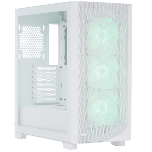 Купить Корпус PCCooler C3D510 WH ARGB [C3D510-WHP3-GL] белый в интернет-магазине DNS. Характеристики, цена PCCooler C3D510 WH ARGB | 5459011.