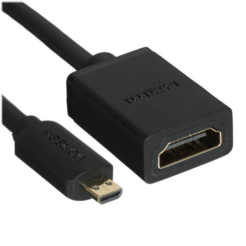 Купить Переходник однонаправленный Ugreen HDMI - micro HDMI, 0.22 м в интернет-магазине DNS. Характеристики, цена  | 5470669.