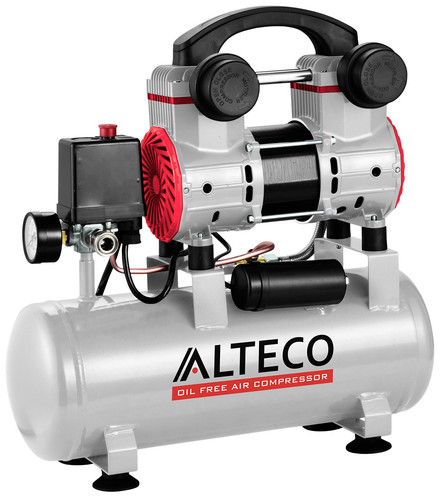 Купить Компрессор поршневой безмасляный ALTECO ACO 9L в интернет-магазине DNS. Характеристики, цена ALTECO ACO 9L | 9365569.