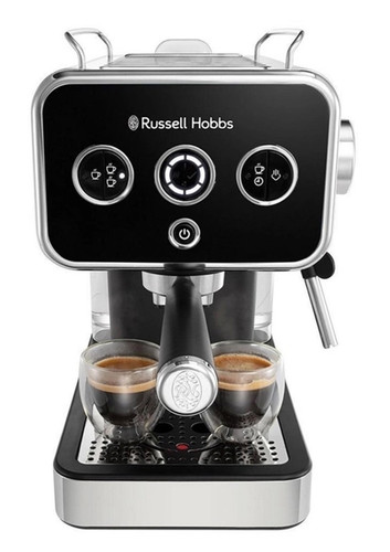 Купить Кофеварка рожковая Russell Hobbs 26450-56 серебристый в интернет-магазине DNS. Характеристики, цена Russell Hobbs 26450-56 | 9219573.