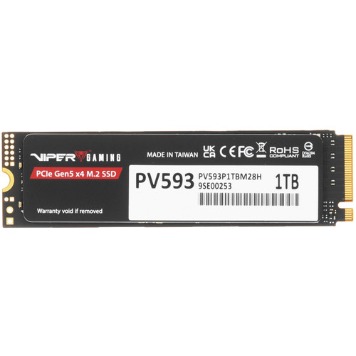 Купить 1000 ГБ M.2 NVMe накопитель Patriot Viper PV593 [PV593P1TBM28H] в интернет-магазине DNS. Характеристики, цена Patriot Viper PV593 | 5900250.