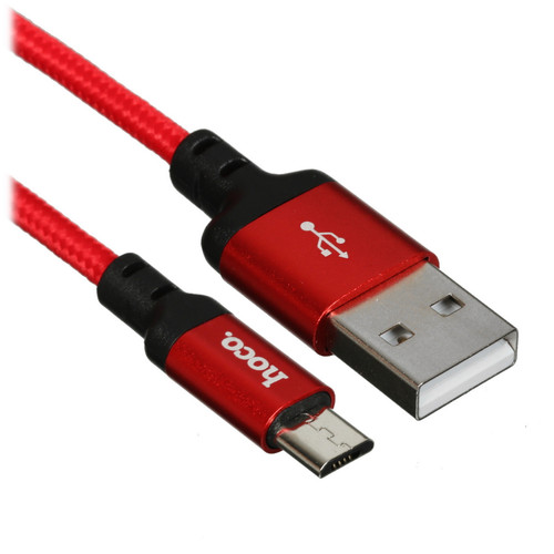 Купить Кабель Hoco micro USB-B - USB Type-A красный в интернет-магазине DNS. Характеристики, цена Hoco X14 | 5470813.