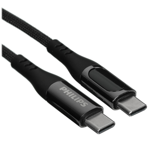 Купить Кабель PHILIPS USB Type-C - USB Type-C черный в интернет-магазине DNS. Характеристики, цена PHILIPS | 5492650.
