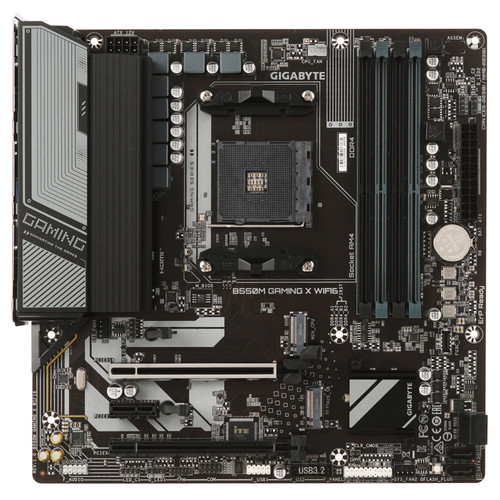 Купить Материнская плата GIGABYTE B550M GAMING X WIFI6 в интернет-магазине DNS. Характеристики, цена GIGABYTE B550M GAMING X WIFI6 | 5622575.
