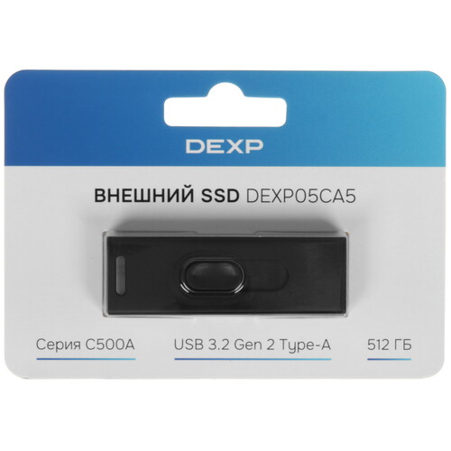Купить 512 ГБ Внешний SSD DEXP C500A в интернет-магазине DNS. Характеристики, цена DEXP C500A | 9241961.