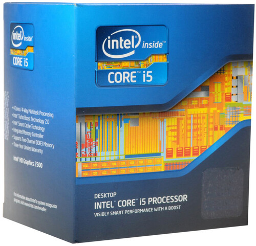Купить Процессор Intel Core i5-3470 3.2GHz (TB up to 3.6GHz)  6Mb 2xDDR3-1333 HDGraphics2500 TDP-77w  LGA1155 BOX w/cooler в интернет-магазине DNS. Характеристики, цена  | 0151972.