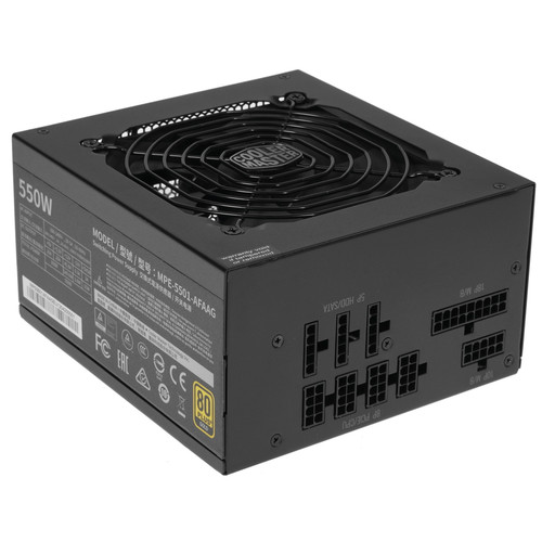 Купить Блок питания Cooler Master MWE GOLD 550 - V2 Full Modular [MPE-5501-AFAAG] черный в интернет-магазине DNS. Характеристики, цена Cooler Master MWE GOLD 550 - V2 Full Modular | 4707217.