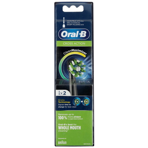 Купить Набор сменных насадок Braun Oral-B EB50BRB Cross Action в интернет-магазине DNS. Характеристики, цена Braun Oral-B EB50BRB Cross Action | 5414846.