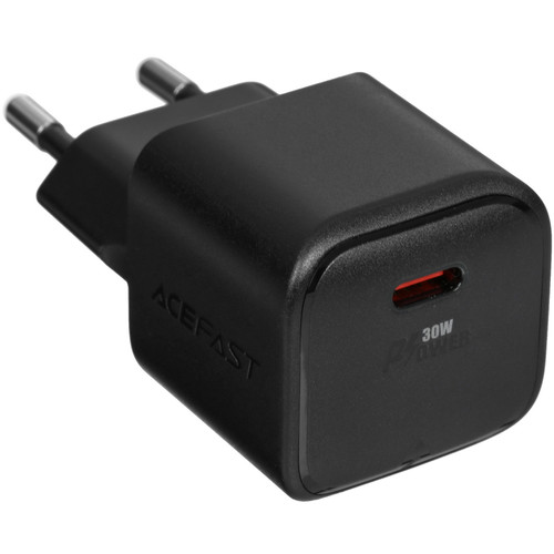 Купить Сетевое зарядное устройство ACEFAST A77 mini черный в интернет-магазине DNS. Характеристики, цена ACEFAST A77 mini | 9096534.