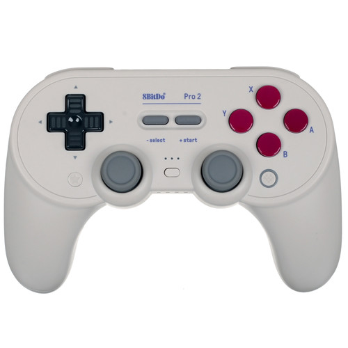 Купить Геймпад беспроводной/проводной 8BitDo Pro 2 белый в интернет-магазине DNS. Характеристики, цена 8BitDo Pro 2 | 5405797.