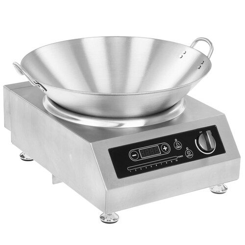 Купить Плита компактная электрическая Viatto VA‑IC3520WOK серебристый в интернет-магазине DNS. Характеристики, цена Viatto VA‑IC3520WOK | 9909608.