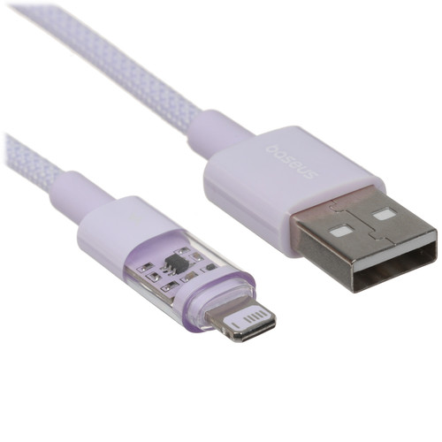 Купить Кабель Baseus Lightning 8-pin - USB Type-A фиолетовый в интернет-магазине DNS. Характеристики, цена Baseus Gem | 5627638.
