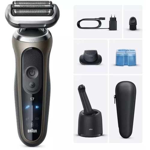 Купить Электробритва Braun 72-C7200cc в интернет-магазине DNS. Характеристики, цена Braun 72-C7200cc | 5953745.