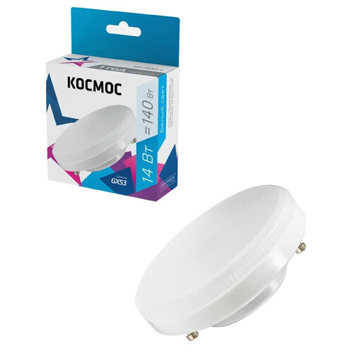 Купить Комплект светодиодных ламп Космос Lksm_LED14wGX5345C в интернет-магазине DNS. Характеристики, цена Космос Lksm_LED14wGX5345C | 9303125.