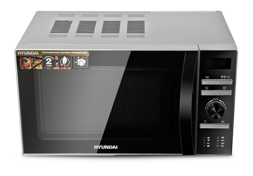 Купить Микроволновая печь Hyundai HYM-D3026 серебристый в интернет-магазине DNS. Характеристики, цена Hyundai HYM-D3026 | 5336086.