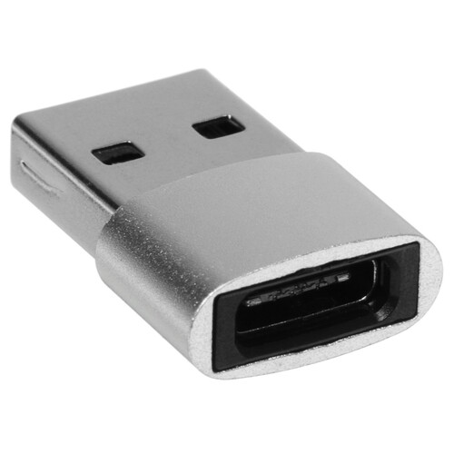 Купить Переходник DEXP USB Type-A - USB Type-C серебристый в интернет-магазине DNS. Характеристики, цена DEXP | 9290471.