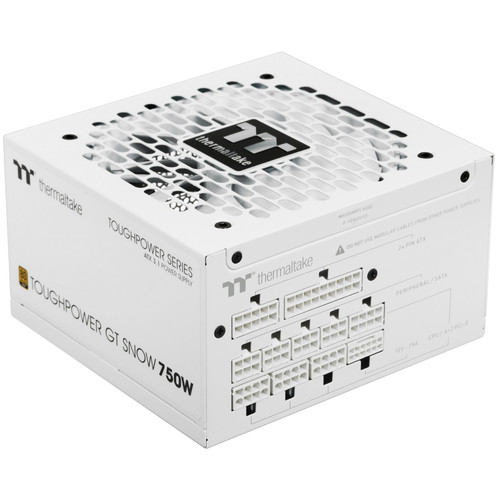 Купить Блок питания Thermaltake Toughpower GT 750W Snow [PS-TPT-0750FNFAGE-W] белый в интернет-магазине DNS. Характеристики, цена Thermaltake Toughpower GT 750W Snow | 5489393.