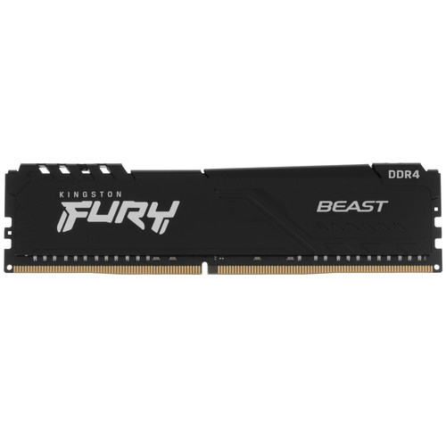 Купить Оперативная память Kingston FURY Beast Black [KF432C16BB1/16WP] 16 ГБ в интернет-магазине DNS. Характеристики, цена Kingston FURY Beast Black | 5638517.