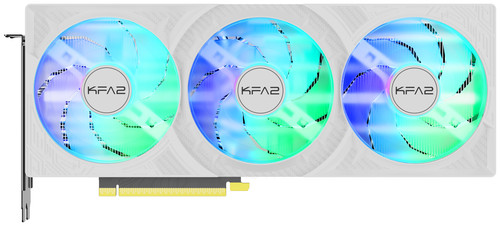 Купить Видеокарта KFA2 GeForce RTX 5080 CORE OC 3FAN RGB White [58NZN6MDBCWK] в интернет-магазине DNS. Характеристики, цена KFA2 GeForce RTX 5080 CORE OC 3FAN RGB White | 5612873.