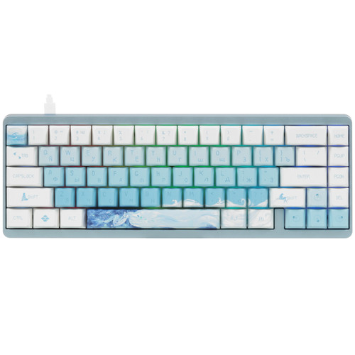 Купить Клавиатура  проводная Varmilo Muse 65 Ariel в интернет-магазине DNS. Характеристики, цена Varmilo Muse 65 Ariel | 5486630.