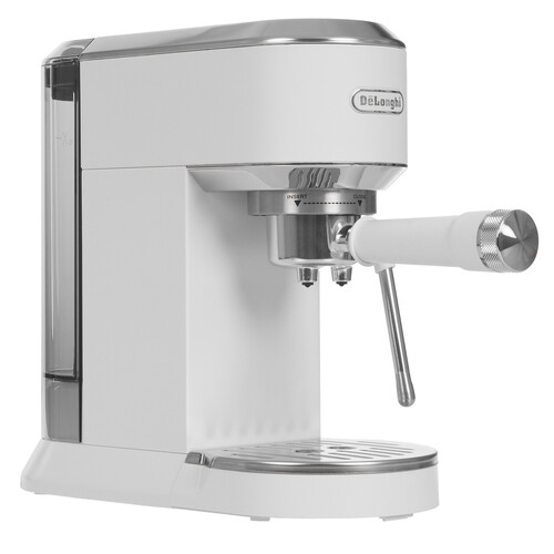 Купить Кофеварка рожковая Delonghi Dedica Duo EC890.WI белый в интернет-магазине DNS. Характеристики, цена Delonghi Dedica Duo EC890.WI | 5643011.