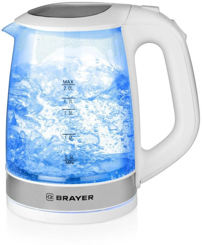 Купить Электрочайник BRAYER BR1040WH белый в интернет-магазине DNS. Характеристики, цена BRAYER BR1040WH | 8156574.