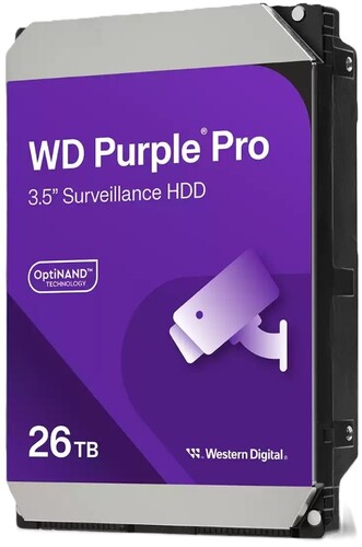 Купить 26 ТБ Жесткий диск WD Purple Pro [WD260PURP] в интернет-магазине DNS. Характеристики, цена WD Purple Pro | 5648598.