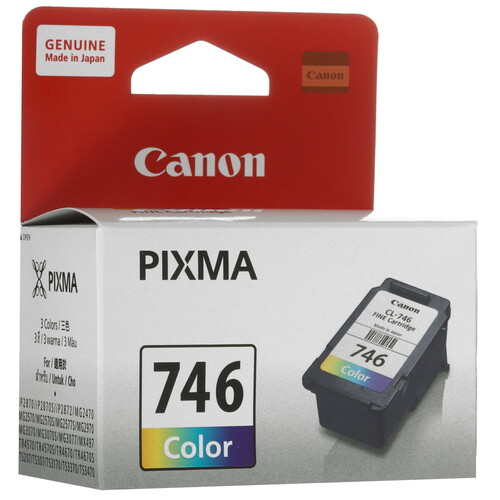 Купить Картридж Canon CL-746 многоцветный в интернет-магазине DNS. Характеристики, цена Canon CL-746 | 5637643.
