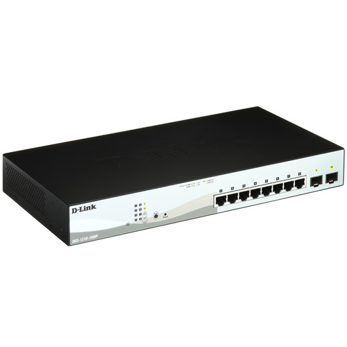 Купить Коммутатор D-Link DGS-1210-10MP/F3A в интернет-магазине DNS. Характеристики, цена D-Link DGS-1210-10MP/F3A | 5474556.