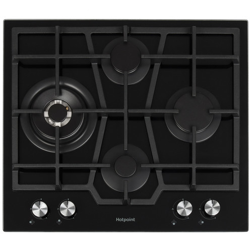 Купить Газовая варочная поверхность Hotpoint HG 62FD/BK в интернет-магазине DNS. Характеристики, цена Hotpoint HG 62FD/BK | 9106609.