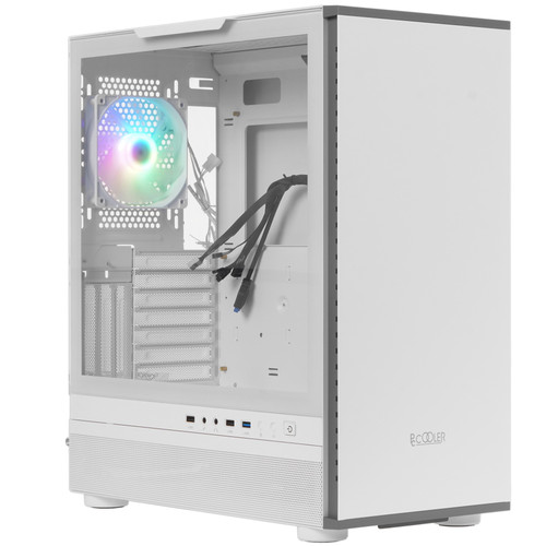 Купить Корпус PCCooler IE200 WH [C3-A500WHG1-GL] белый в интернет-магазине DNS. Характеристики, цена PCCooler IE200 WH | 5459028.