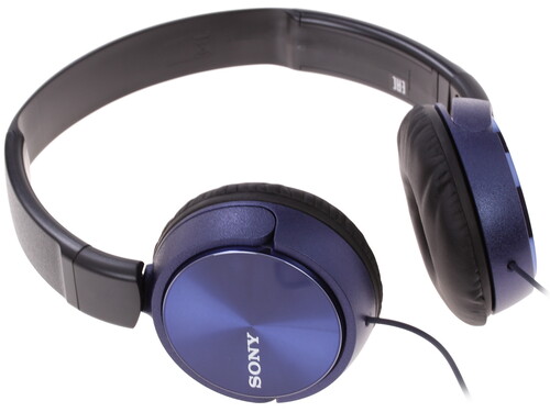 Купить Проводные наушники Sony MDR-ZX310APL  синий 2014 в интернет-магазине DNS. Характеристики, цена Sony MDR-ZX310APL | 1036578.