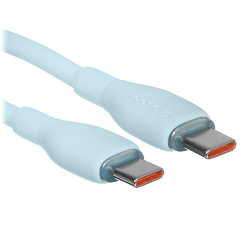 Купить Кабель Baseus USB Type-C - USB Type-C голубой в интернет-магазине DNS. Характеристики, цена Baseus Pudding | 9260761.